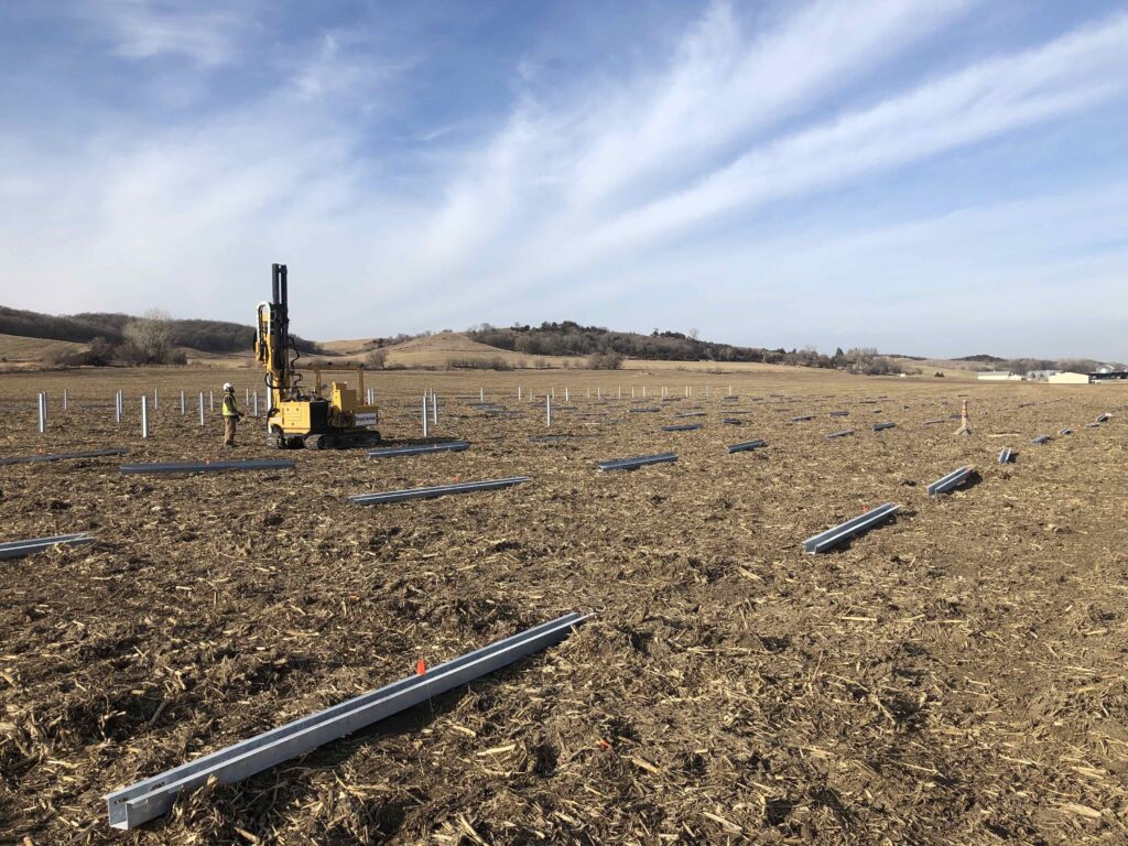 Construction of Solar-Plus-Storage Project Underway